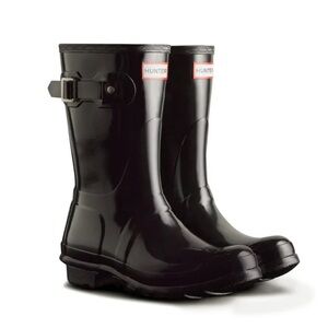 Hunter Original Short Gloss Black Rain Boots